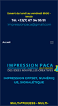 Mobile Screenshot of impressionpaca.com